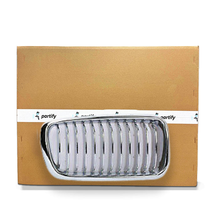 BMW 740i CAPA Certified Grille CAPA Certified Hood Mounted Right Side Assembly - BM1200131C