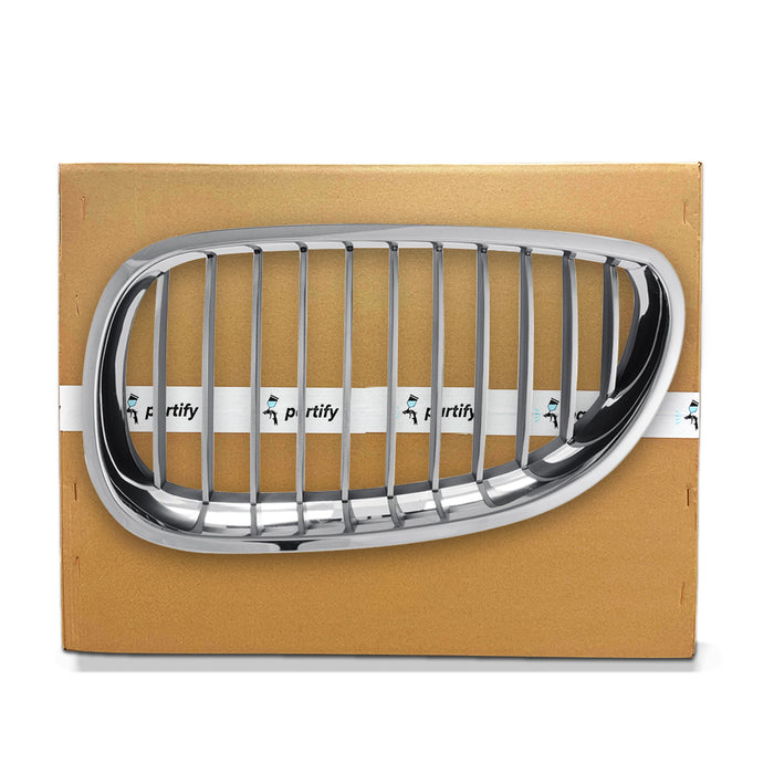Parrilla cromada negra para el lado del conductor del BMW Serie 5 - BM1200140