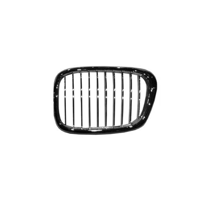 BMW 525i/530i/545i CAPA Certified Grille Left Side All Chrome Assembly - BM1200142C