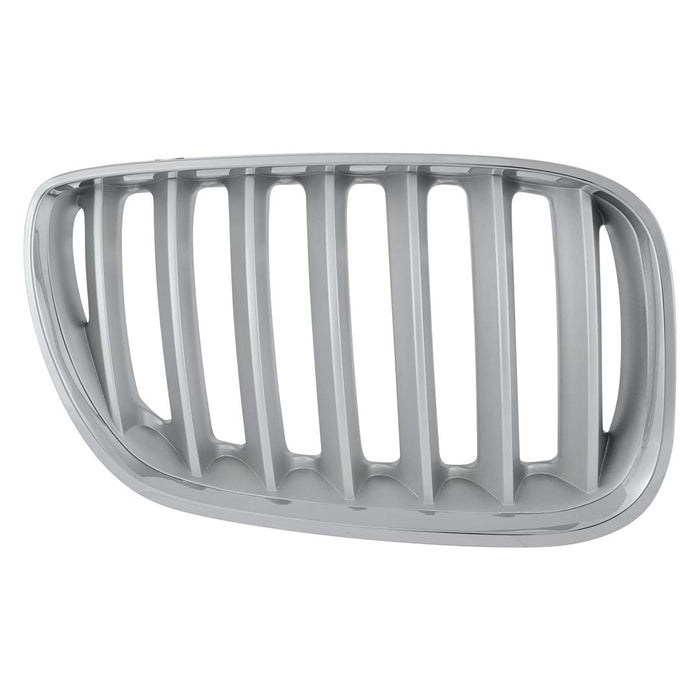BMW X5 OEM Grille Passenger Side Chrome/Silver With Titanium - 51137124816