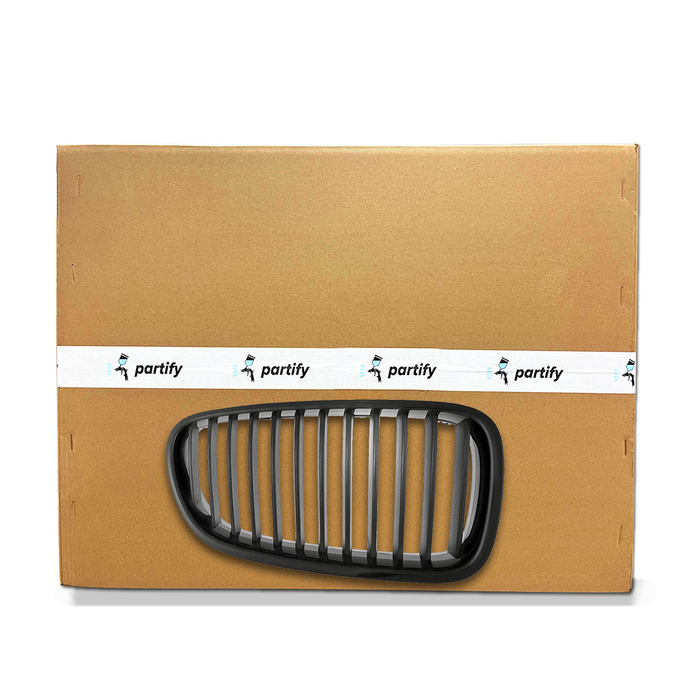 Parrilla del lado del pasajero con certificación CAPA para BMW Serie 5, imprimada en negro - BM1200213C