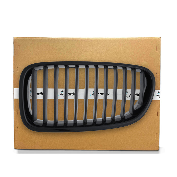 Parrilla del lado del conductor con certificación CAPA para BMW Serie 5, imprimada en negro - BM1200214C