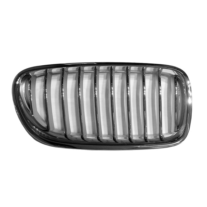 BMW 535d/535i/550i/ActiveHybrid 5 Driver Side Grille F10 W/O Night Vision Modern/M Sport Package Assembly - BM1200248