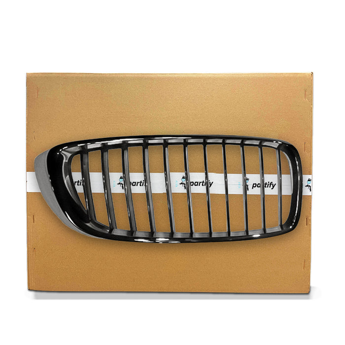 Parrilla cromada negra del lado del conductor para BMW 428I Convertible con certificación CAPA - Modelo de lujo - BM1200262C