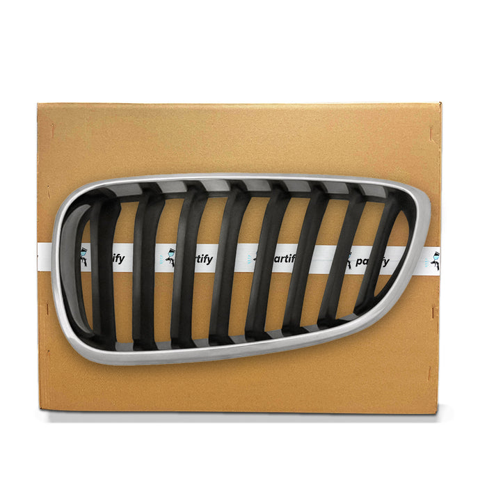 Parrilla del lado del conductor con certificación CAPA para BMW 228I, cromada en negro y con acabado deportivo - BM1200274C