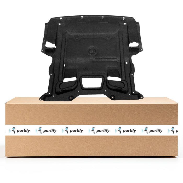 BMW 528i/535d/535i/535i GT/550i/550i GT/640i/640i Gran Coupe/650i/650i Gran Coupe/740i/740Li/750i/750Li/ActiveHybrid 5 Lower Undercar Shield F01|F02 W/O M Pkg RWD Coupe/Sedan - BM1228195