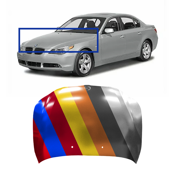 BMW 5-Series CAPA Certified Hood - BM1230125C