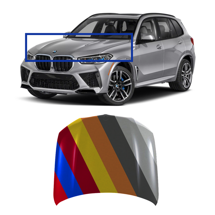 BMW X5 CAPA Certified Hood - BM1230148C