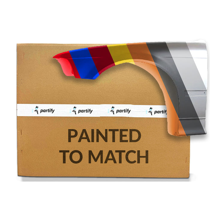 BMW 318i/325i/328i Front CAPA Certified Driver Side Fender W/O Fender Mount Signal Repeater Lamp 4 Door Sedan - BM1240108C