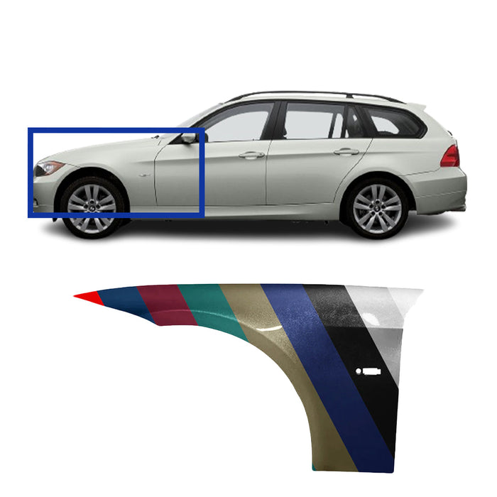 BMW 3-Series Sedan/Wagon Driver Side Fender - BM1240138