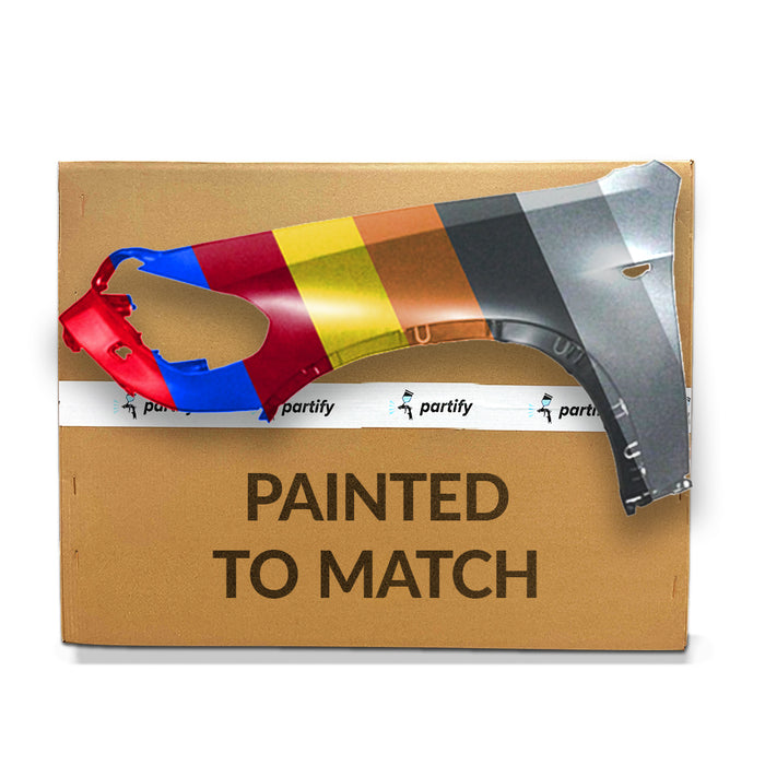 BMW X5 OEM Driver Side Fender With Headlight Washer Holes - 51657222995