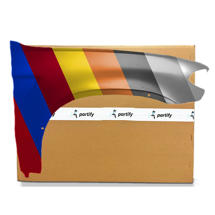 BMW X5 Front CAPA Certified Passenger Side Fender W/Side Lamp Hole - BM1241143C