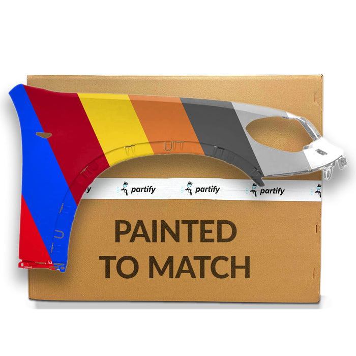 Guardabarros del lado del pasajero con orificios para lavafaros del BMW X5 - BM1241159