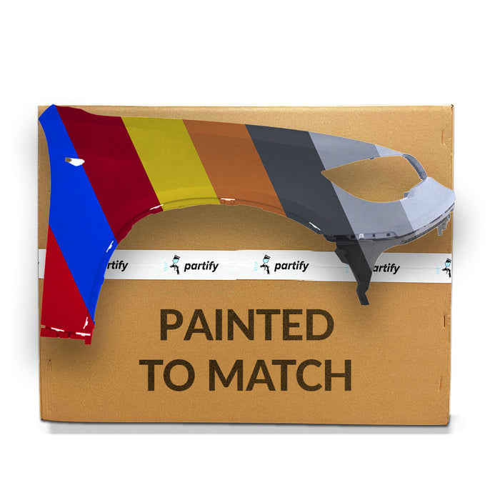 BMW X6 CAPA Certified Passenger Side Fender Without Headlamp Washer Holes - BM1241160C