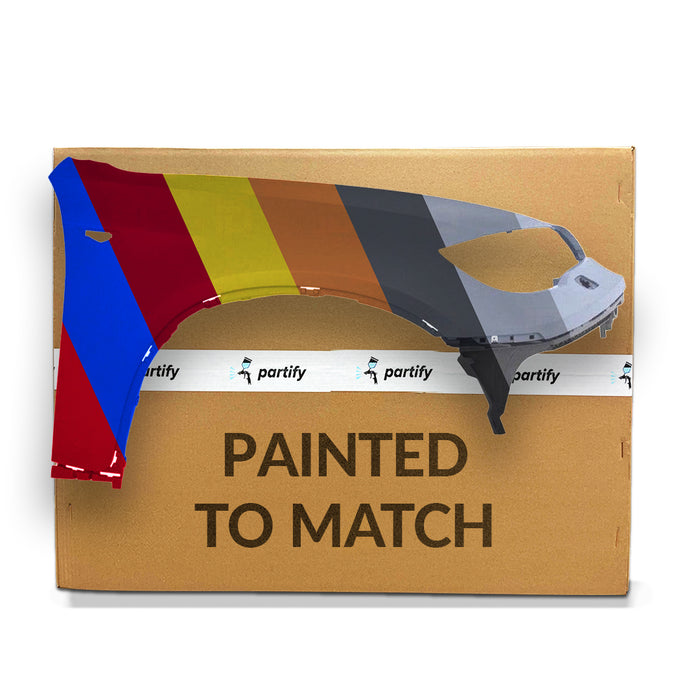 BMW X6 CAPA Certified Passenger Side Fender With Headlamp Washer Holes - BM1241161C