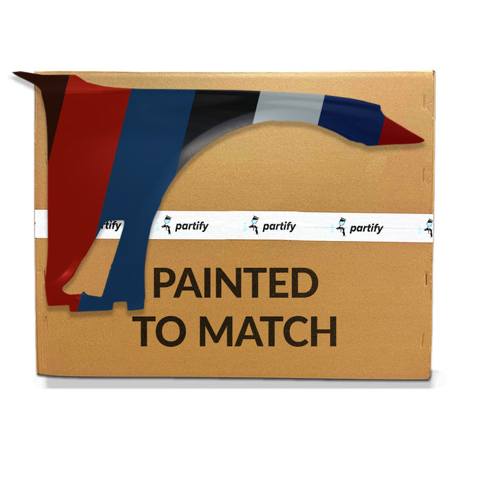 BMW 740e xDrive/740i/740Le xDrive/750i/750i xDrive/750Li xDrive/M760i xDrive/M760Li xDrive Front CAPA Certified Passenger Side Fender G12 Steel - BM1241181C