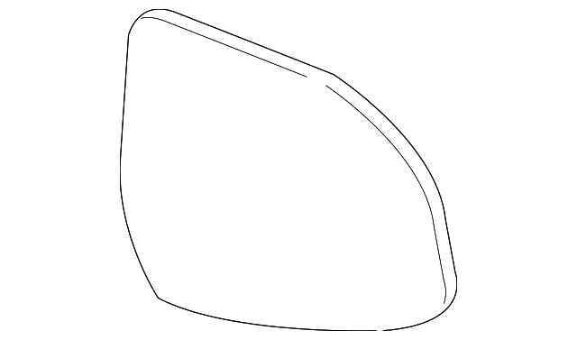 BMW X3/X5/X6/X7 Door Mirror Glass M - BM1324119