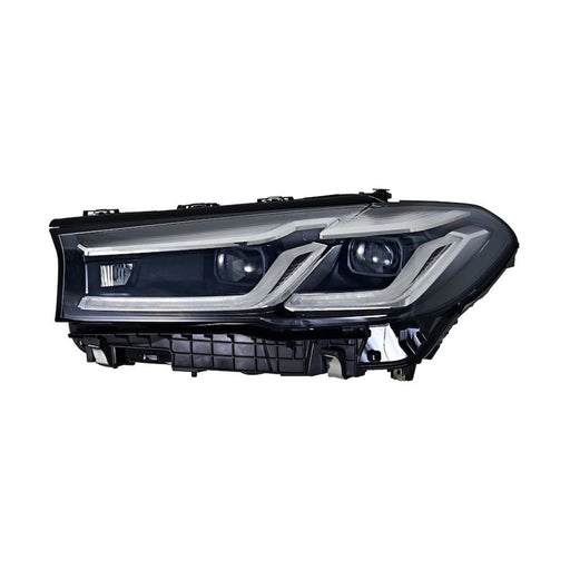 BMW 530e/530e xDrive/530i/530i xDrive/540i/540i xDrive/M550i xDrive Driver Side Headlight Assembly G30 W/O Shadow Line Led High Beam Composite Sedan - BM2502201
