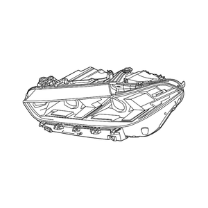 Driver Side Headlight Assembly image