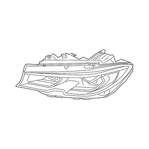 Driver Side Headlight Assembly image