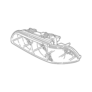 Passenger Side Headlight Assembly image