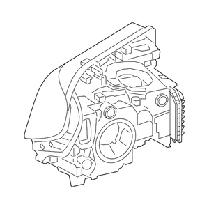 Passenger Side Headlight Assembly image