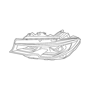 Passenger Side Headlight Assembly image