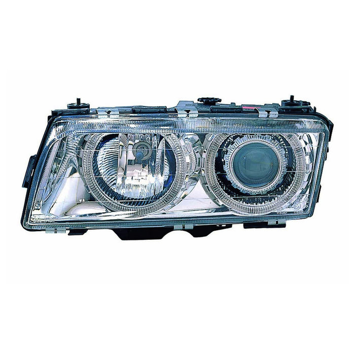 BMW 740i Headlight Set Halogen Chrome Performance Set - BM2505100