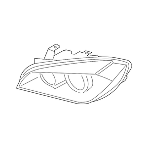 Driver Side Headlight Lens Housing image