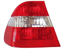 BMW 325i/330i Driver Side Tail Light Assembly E46 Body Mounted W/Red & Clear Lenses 4 Door Sedan - BM2800111