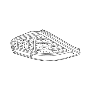 Driver Side Tail Light Assembly image