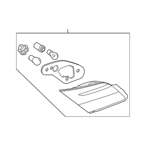 Passenger Side Tail Light Assembly image