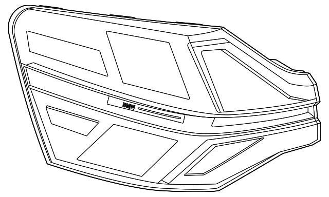 BMW X3 Tail Light Assembly - BM2805147