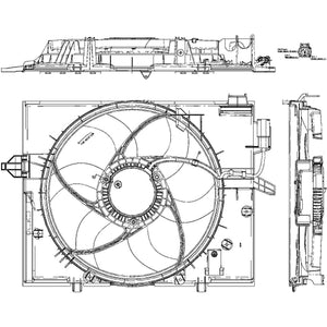 Engine Cooling Fan Assembly image