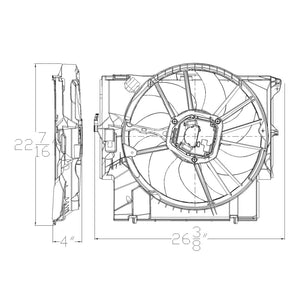 Engine Cooling Fan Assembly image