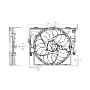 Engine Cooling Fan Assembly image