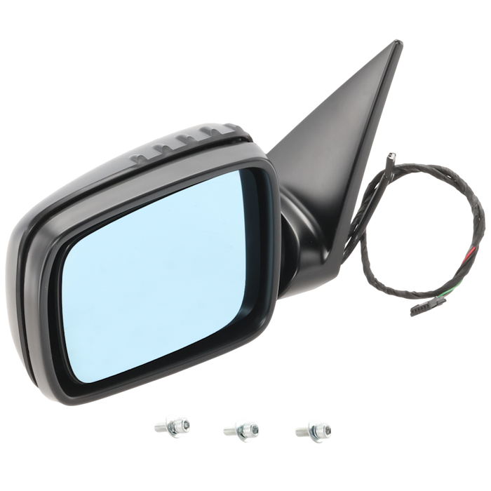 BMW 323i/328i Driver Side Door Mirror E46 Std Power Heated Folding W/O Memory Assembly - BM1320131