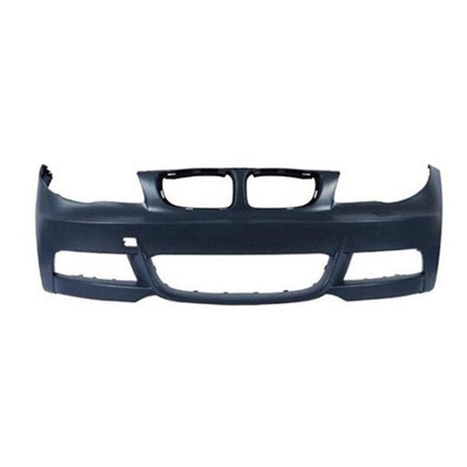 2008-2013 BMW 1 Series Front Bumper Without Sensor Holes/ Headlight Washer Holes With M-Package - BM1000208-Partify-Painted-Replacement-Body-Parts
