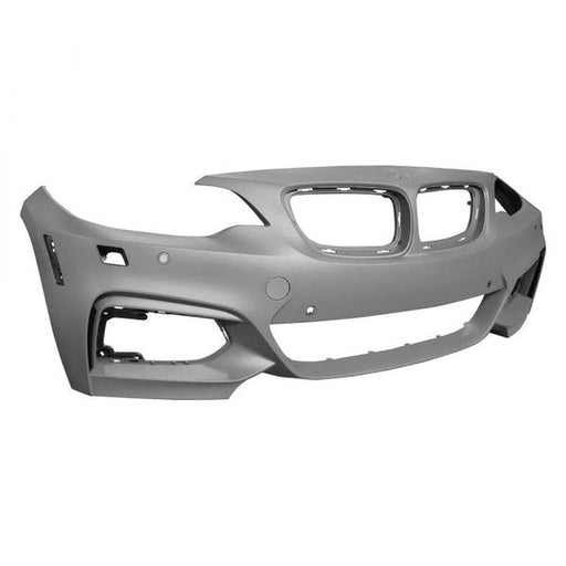 2014-2020 BMW 2-Series 228i/230i/M235i/M240i Front Bumper With M-Package & With Sensor Holes & With PDC Holes & With Head Light Washer Holes - BM1000413-Partify-Painted-Replacement-Body-Parts