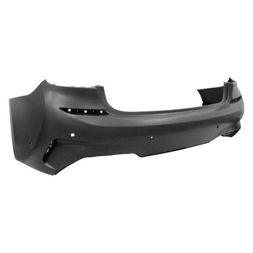2019-2022 BMW 3-Series 330I/330E/M340I Sedan Rear Bumper With M-Package & With Sensor Holes & With PDC Holes - BM1100435-Partify-Painted-Replacement-Body-Parts