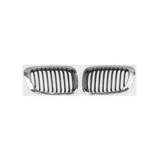 BMW 3 Series Coupe CAPA Certified Grille Passenger Side Chrome - BM1200135C