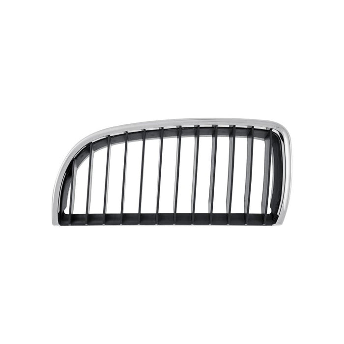 BMW 3 Series Sedan CAPA Certified Grille Driver Side Chrome Black 325I/XI/328I/XI 06-08 - BM1200168C