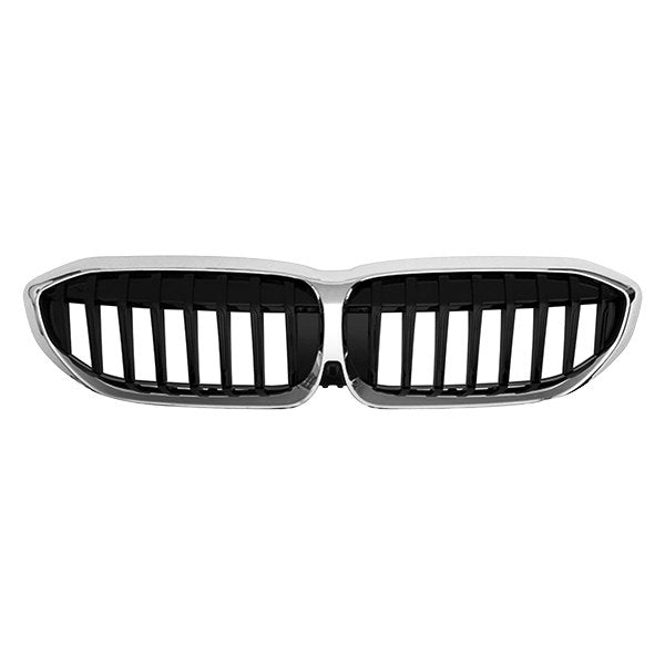 BMW 330I/330E Sedan CAPA Certified Grille Gloss Black With M-Sport Package - BM1200310C