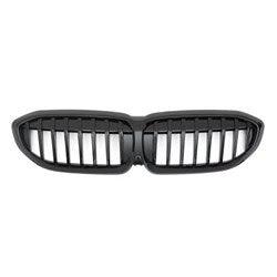 BMW 330I/330E Sedan OEM Grille Gloss Black Frame With Black Slats Use With Camera/Sport Line Without M-Package - 51138072086