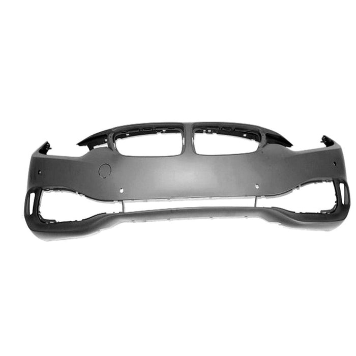 BMW 428I CAPA Certified Front Bumper With Sensor Holes ConvertibleWithout M-Package - BM1000385C