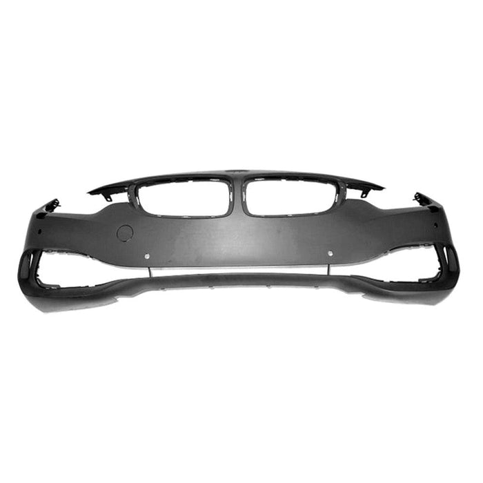 BMW 428I CAPA Certified Front Bumper With Sensor Holes ConvertibleWithout M-Package - BM1000387C