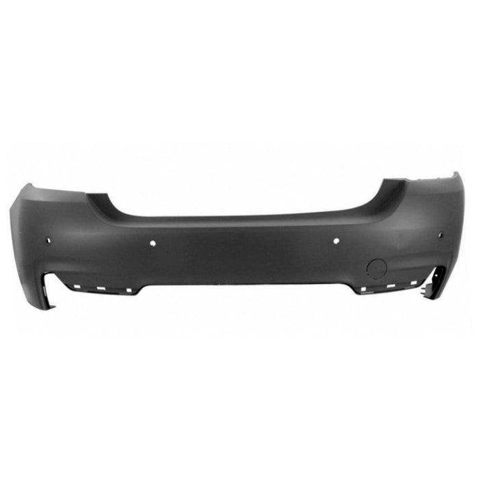 BMW 428I CAPA Certified Rear Bumper With Sensor Holes ConvertibleWith M-Package - BM1100281C