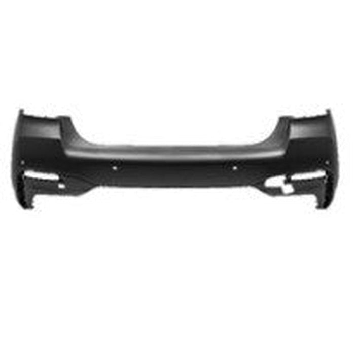 2021-2022 BMW 5-Series 530E/M550I/M5 Rear Bumper With M-Package & With 4 Sensor Holes - BM1100452-Partify-Painted-Replacement-Body-Parts