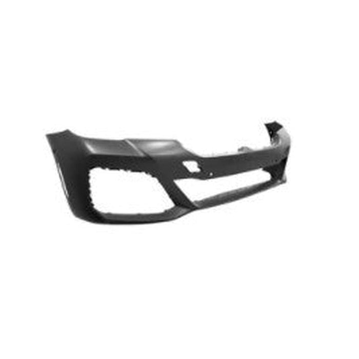 2021-2022 BMW 5-Series 530e/M550i Front Bumper With M-Package & With 4 Sensor Holes - BM1000541-Partify-Painted-Replacement-Body-Parts