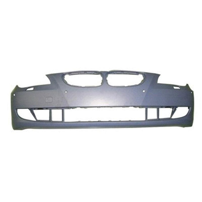 BMW 5 Series CAPA Certified Front Bumper With Sensor Holes Without M-Package - BM1000193C